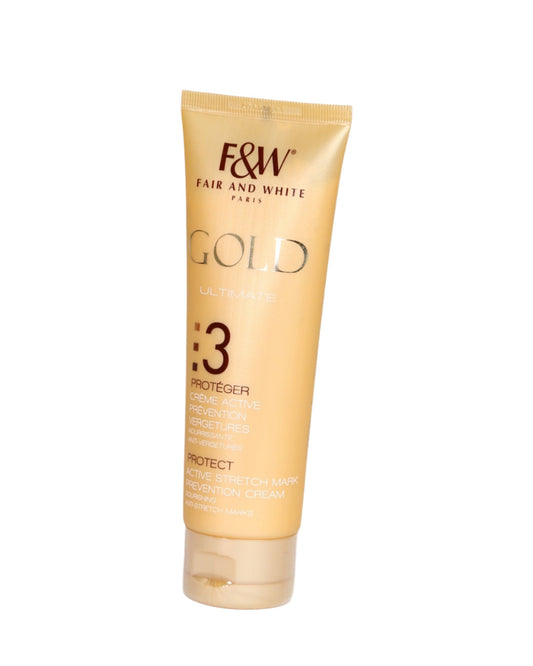 Fair & White Gold Ultimate Active stretch mark prevention cream