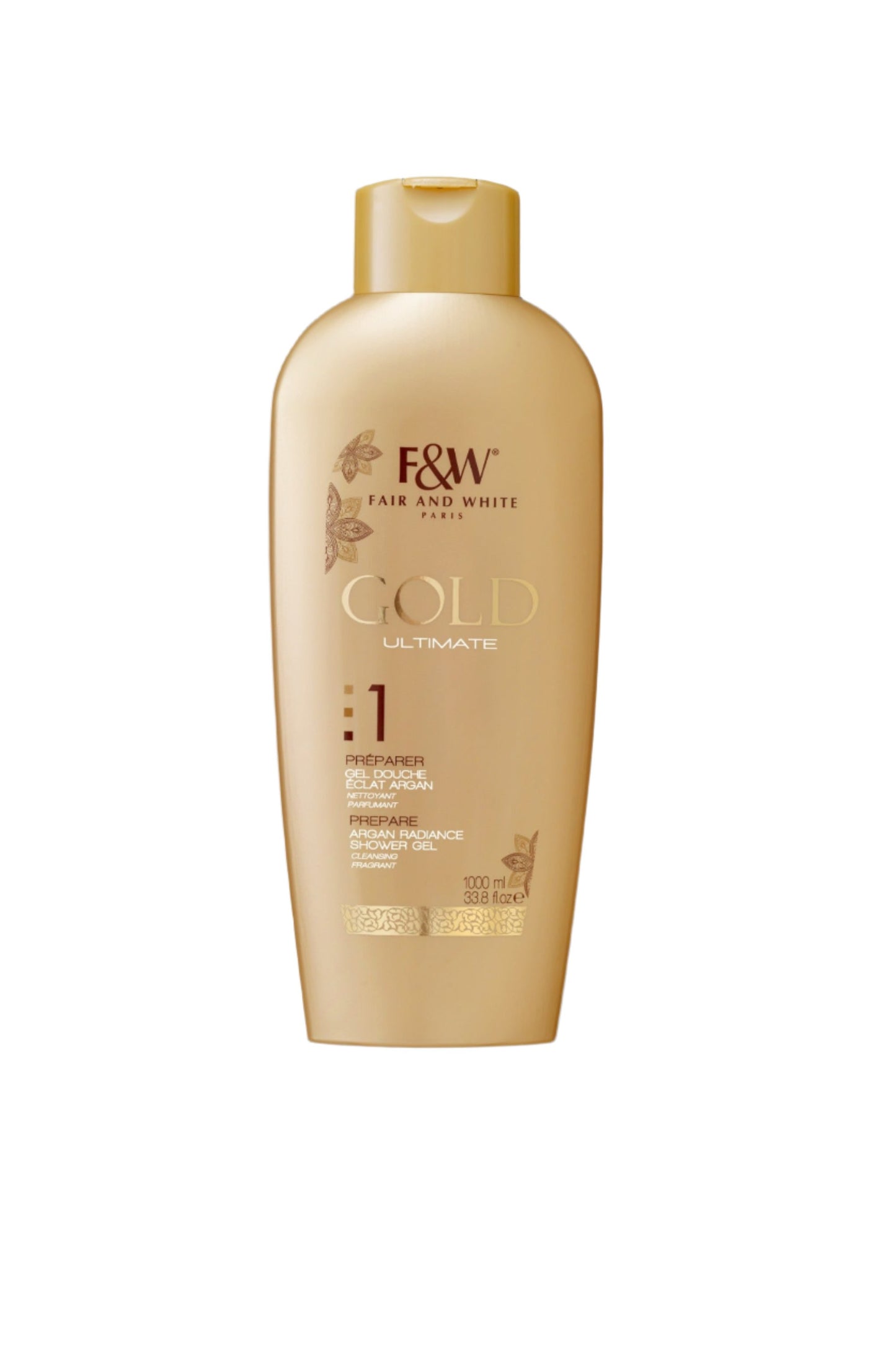 Fair & White Gold Ultimate Argan Radiance Shower Gel