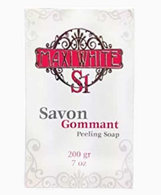 Maxi White S1 Savon Gommant Peeling Soap