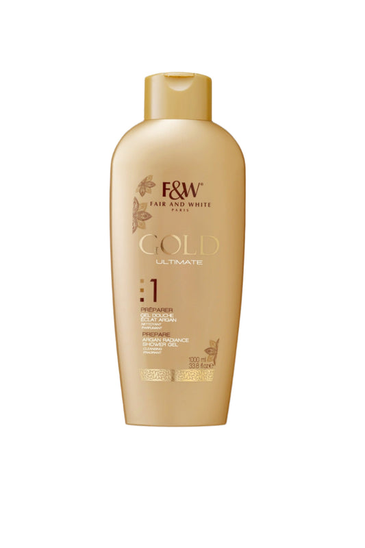 Fair & White Gold Ultimate Argan Radiance Shower Gel
